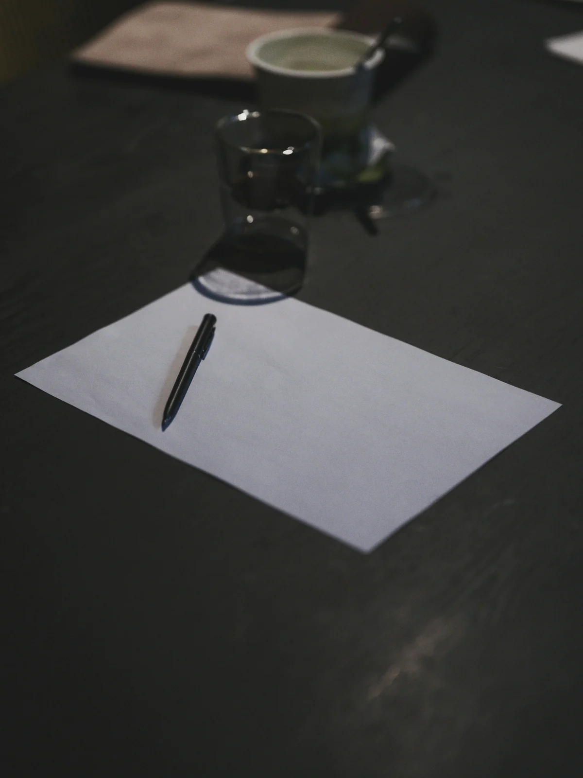 Documents arranged for a careful professional review